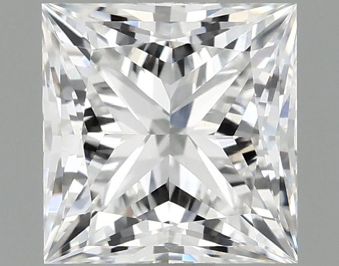 1.08 Carat Princess Shaped Ideal Cut VVS2 IGI Certified Lab Grown Diamond
