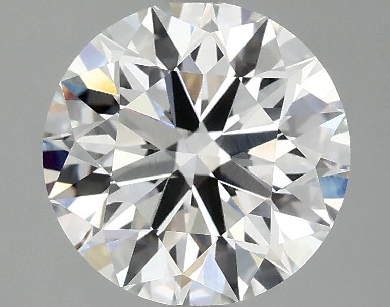 2.86 Carat Round Shaped Ideal Cut VVS2 IGI Certified Lab Grown Diamond
