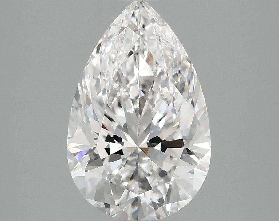 2.1 Carat Pear Shaped Ideal Cut VS1 IGI Certified Lab Grown Diamond
