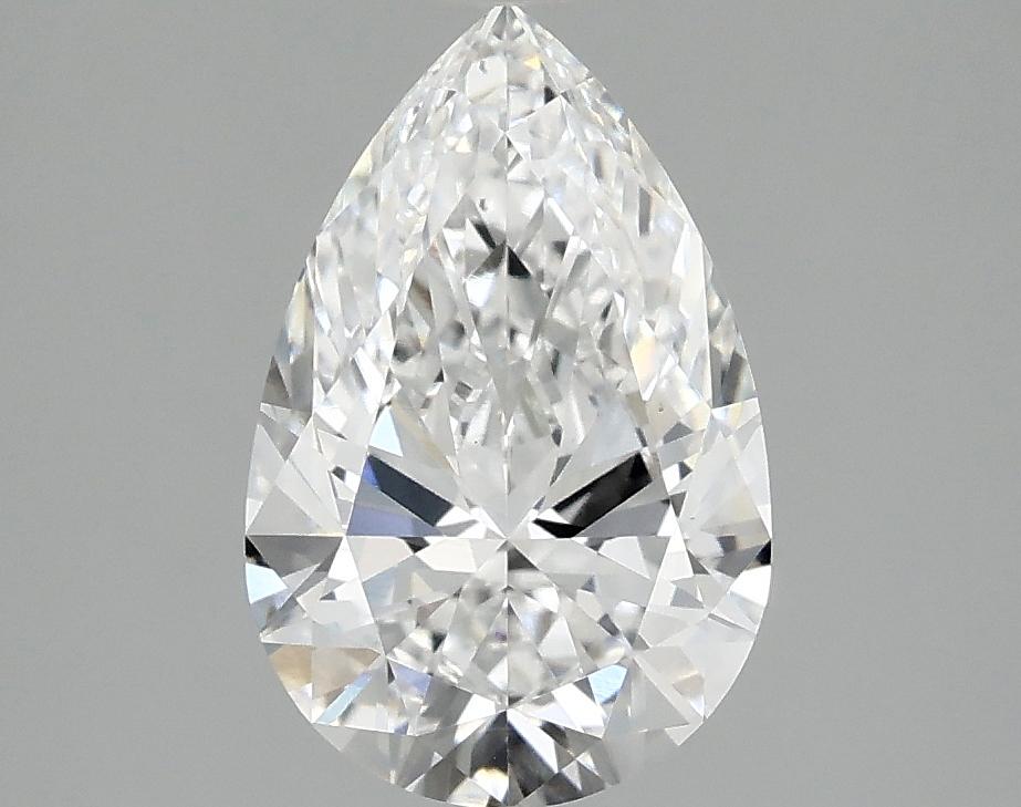 1.98 Carat Pear Shaped Excellent Cut VVS2 IGI Certified Lab Grown Diamond