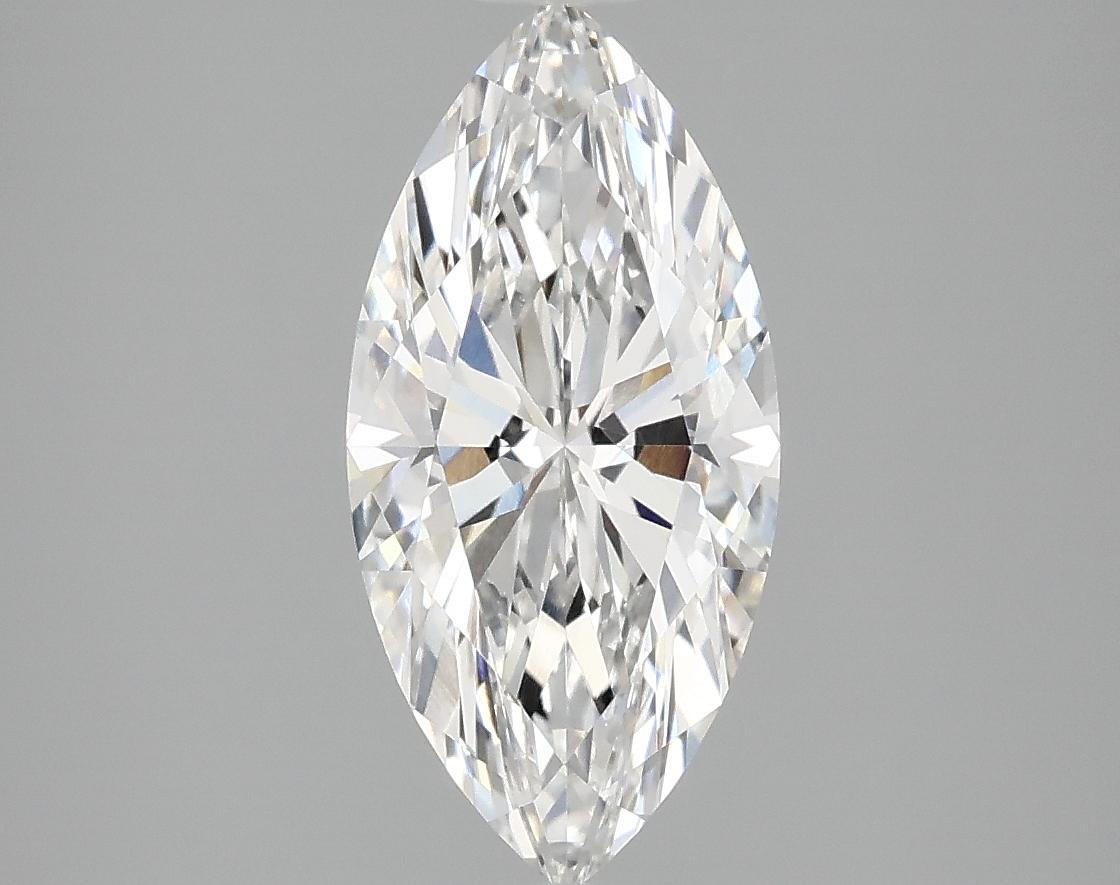 2.09 Carat Marquise Shaped Excellent Cut VVS2 IGI Certified Lab Grown Diamond