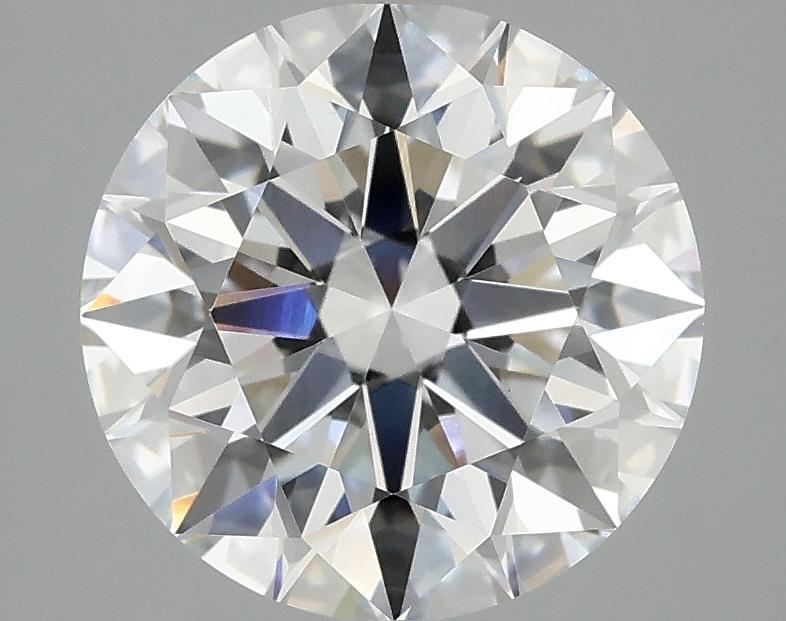 3.08 Carat Round Shaped Ideal Cut VVS2 IGI Certified Lab Grown Diamond