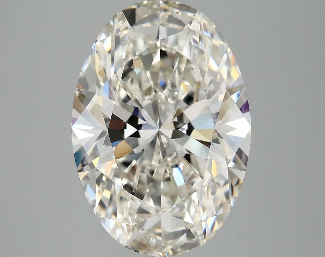 4.04 Carat Oval Shaped Ideal Cut VVS2 IGI Certified Lab Grown Diamond