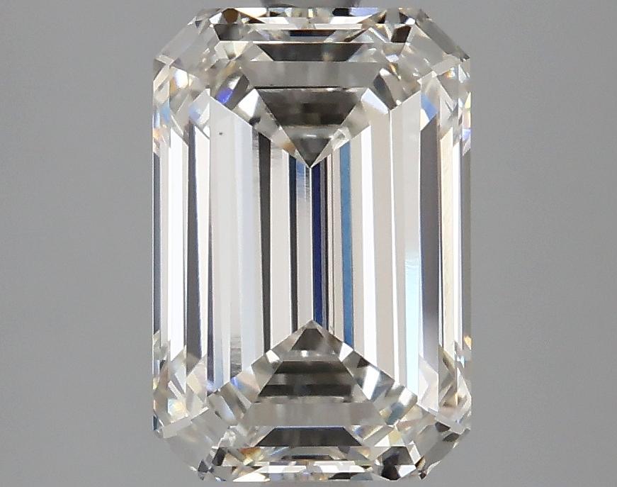 2.97 Carat Emerald Shaped Excellent Cut VS1 IGI Certified Lab Grown Diamond
