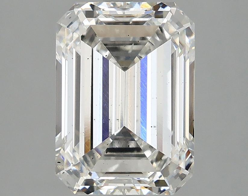 2.99 Carat Emerald Shaped Excellent Cut SI1 IGI Certified Lab Grown Diamond