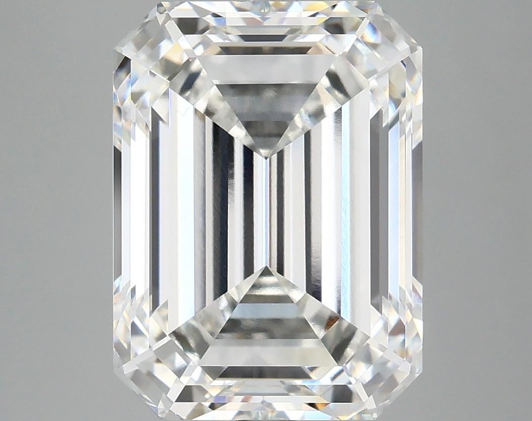 7.1 Carat Emerald Shaped Excellent Cut VVS2 IGI Certified Lab Grown Diamond