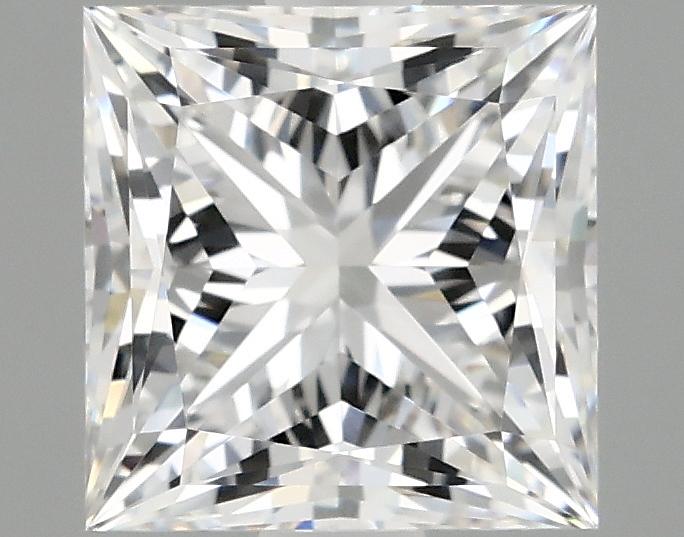 2.09 Carat Princess Shaped Ideal Cut VVS2 IGI Certified Lab Grown Diamond