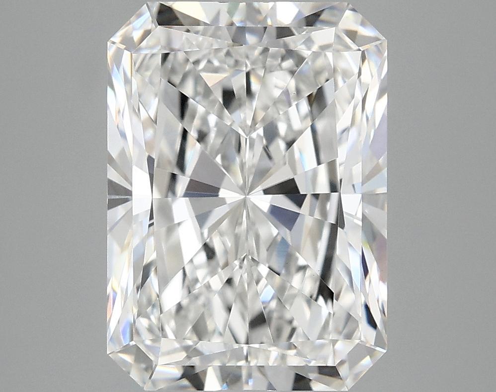 4.09 Carat Radiant Shaped Ideal Cut VVS2 IGI Certified Lab Grown Diamond