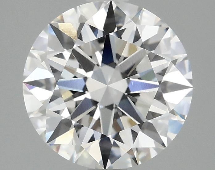 2.06 Carat Round Shaped Ideal Cut VVS2 IGI Certified Lab Grown Diamond