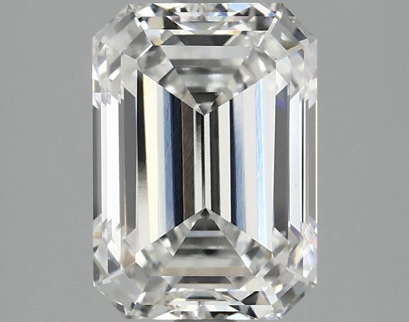 2.57 Carat Emerald Shaped Ideal Cut VVS2 IGI Certified Lab Grown Diamond