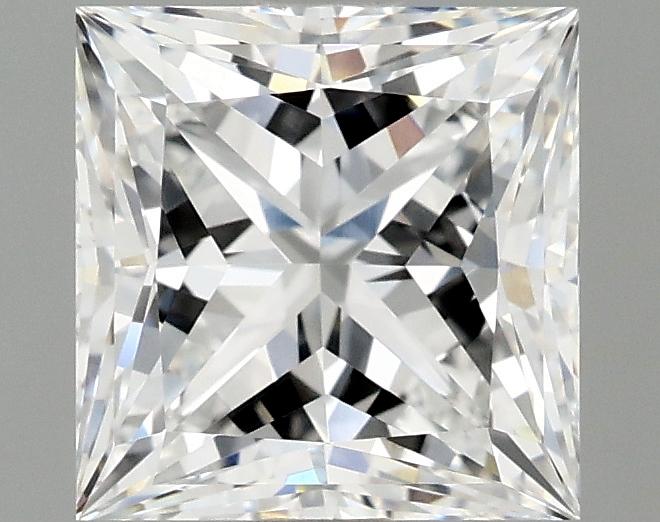 2.1 Carat Princess Shaped Ideal Cut VVS2 IGI Certified Lab Grown Diamond