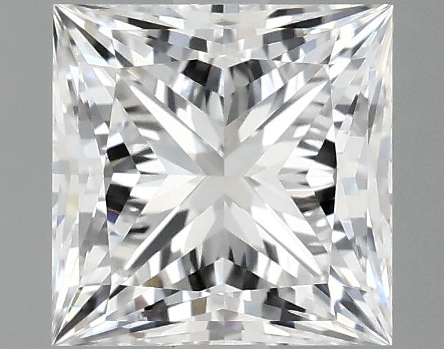 1.82 Carat Princess Shaped Ideal Cut VVS2 IGI Certified Lab Grown Diamond