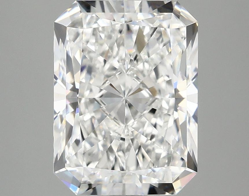 3.08 Carat Radiant Shaped Excellent Cut VVS2 IGI Certified Lab Grown Diamond
