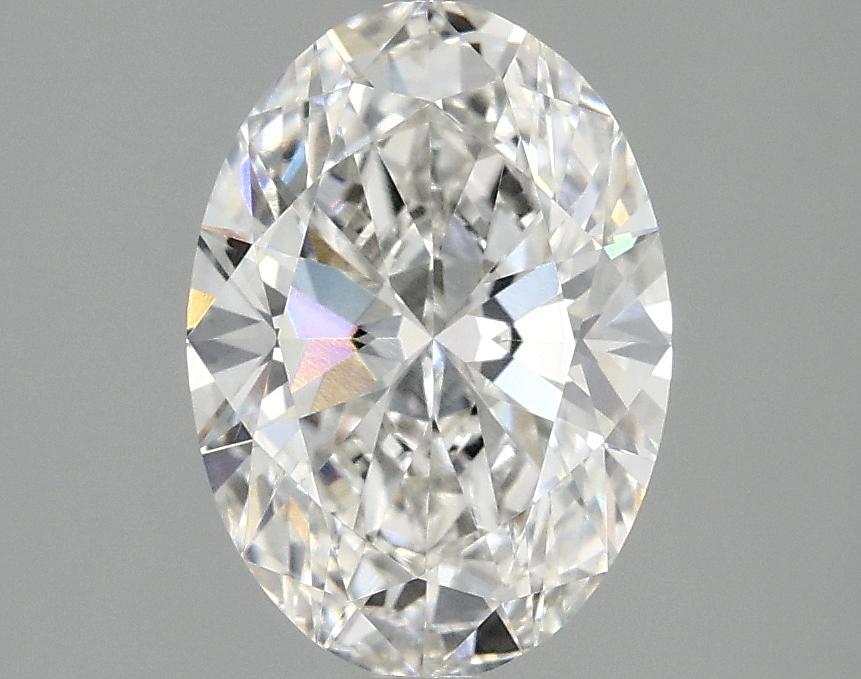 2.03 Carat Oval Shaped Ideal Cut VVS2 IGI Certified Lab Grown Diamond