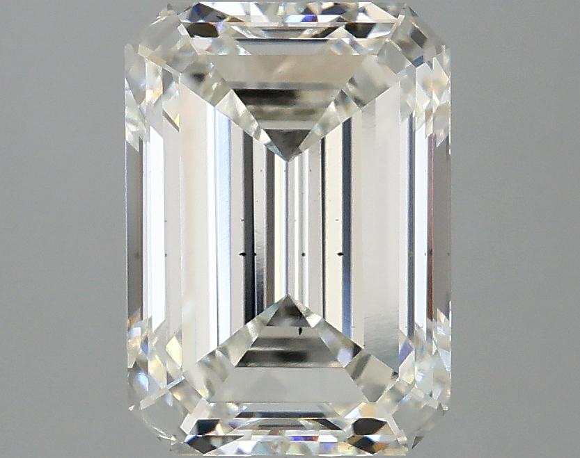 3.08 Carat Emerald Shaped Excellent Cut VS2 IGI Certified Lab Grown Diamond
