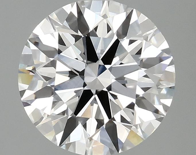 2.08 Carat Round Shaped Ideal Cut VVS2 IGI Certified Lab Grown Diamond