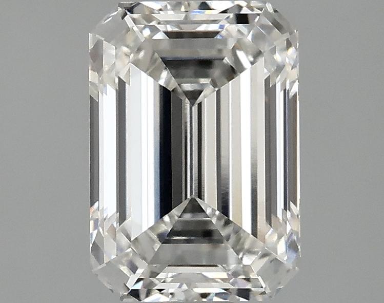 2.09 Carat Emerald Shaped Ideal Cut VVS2 IGI Certified Lab Grown Diamond