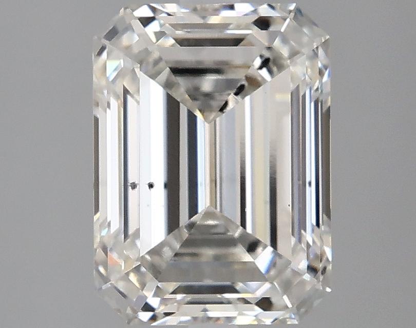 2.97 Carat Emerald Shaped Excellent Cut SI1 IGI Certified Lab Grown Diamond