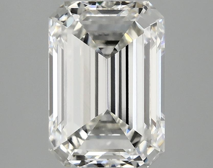 2.98 Carat Emerald Shaped Ideal Cut VVS2 IGI Certified Lab Grown Diamond