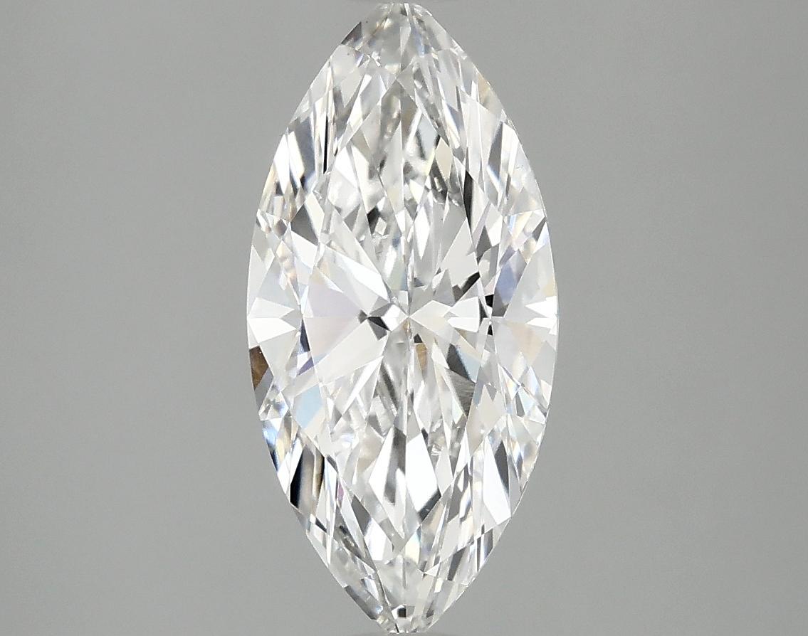 2.09 Carat Marquise Shaped Excellent Cut VVS2 IGI Certified Lab Grown Diamond