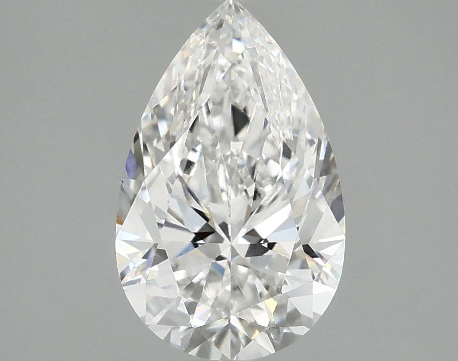 1.9 Carat Pear Shaped Ideal Cut VVS2 IGI Certified Lab Grown Diamond