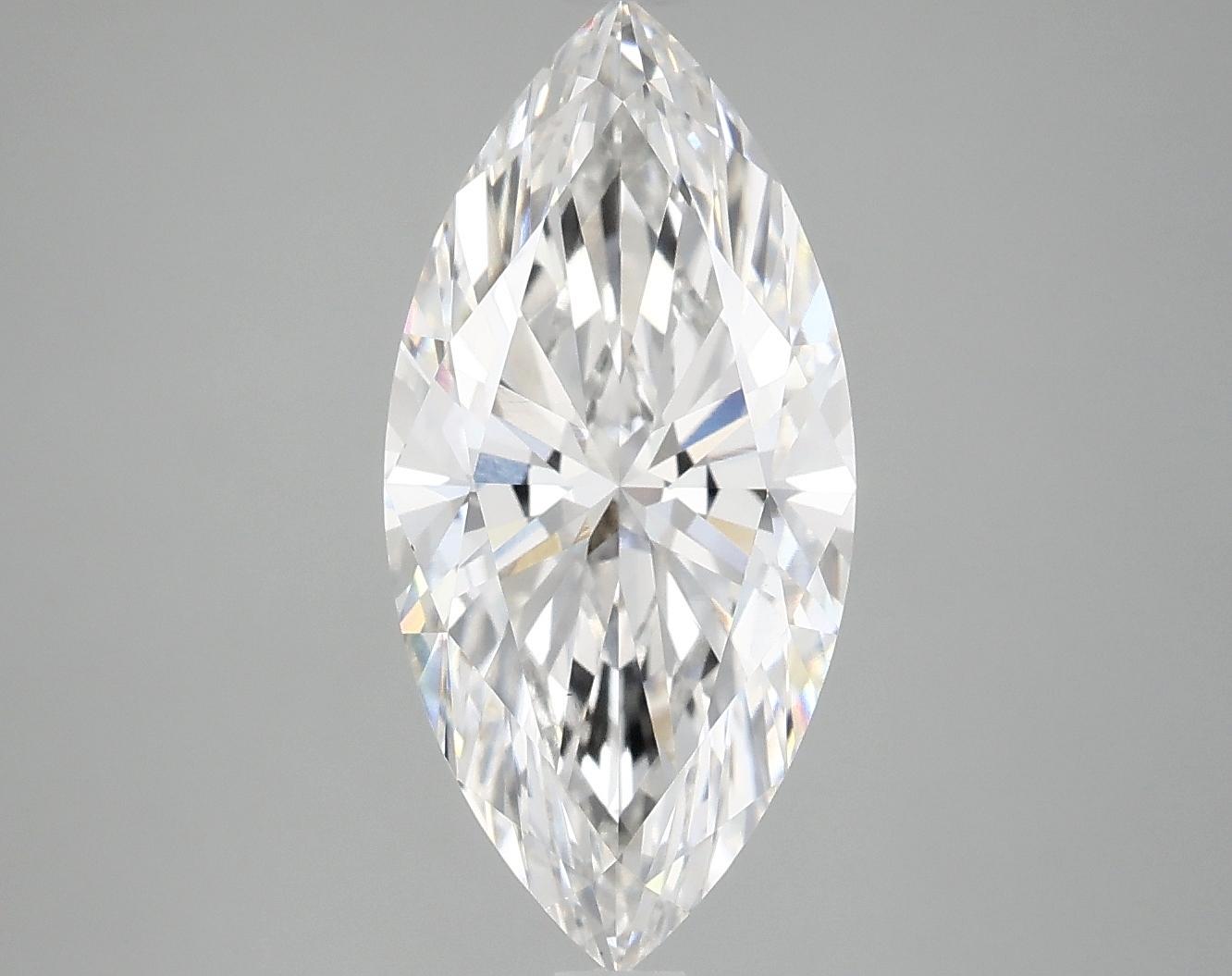 3.1 Carat Marquise Shaped Excellent Cut VS1 IGI Certified Lab Grown Diamond