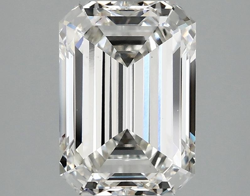 2.53 Carat Emerald Shaped Ideal Cut VS1 IGI Certified Lab Grown Diamond
