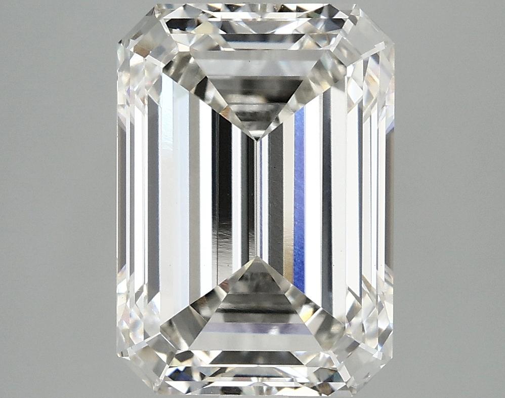 5.09 Carat Emerald Shaped Ideal Cut VVS2 IGI Certified Lab Grown Diamond