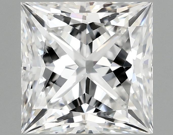 1.06 Carat Princess Shaped Ideal Cut VVS2 IGI Certified Lab Grown Diamond