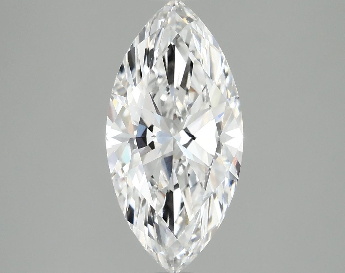 2.1 Carat Marquise Shaped Ideal Cut VVS2 IGI Certified Lab Grown Diamond