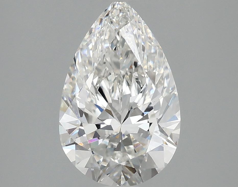 1.94 Carat Pear Shaped Ideal Cut VVS2 IGI Certified Lab Grown Diamond
