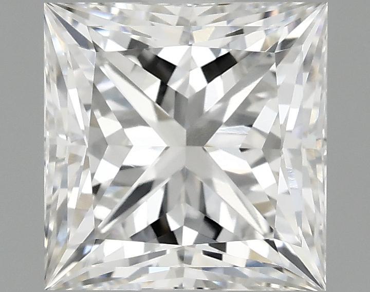 1.56 Carat Princess Shaped Ideal Cut VVS2 IGI Certified Lab Grown Diamond