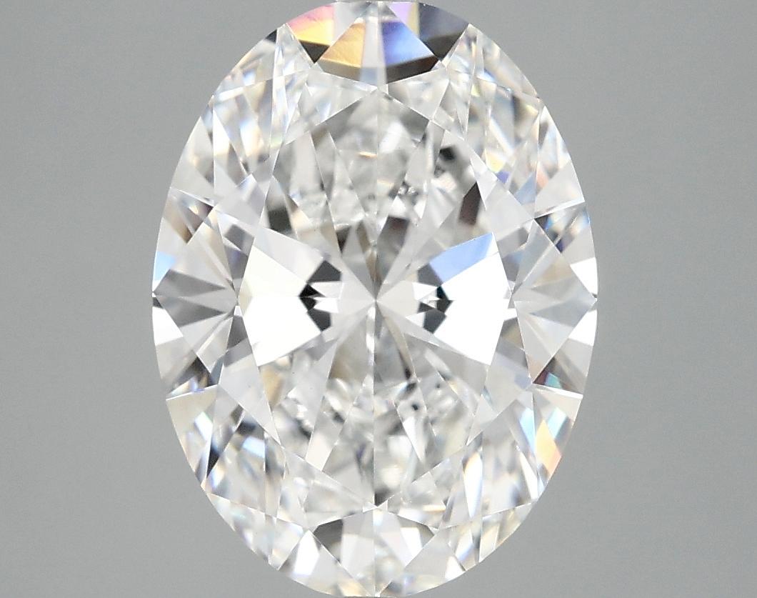 4.06 Carat Oval Shaped Excellent Cut VVS2 IGI Certified Lab Grown Diamond