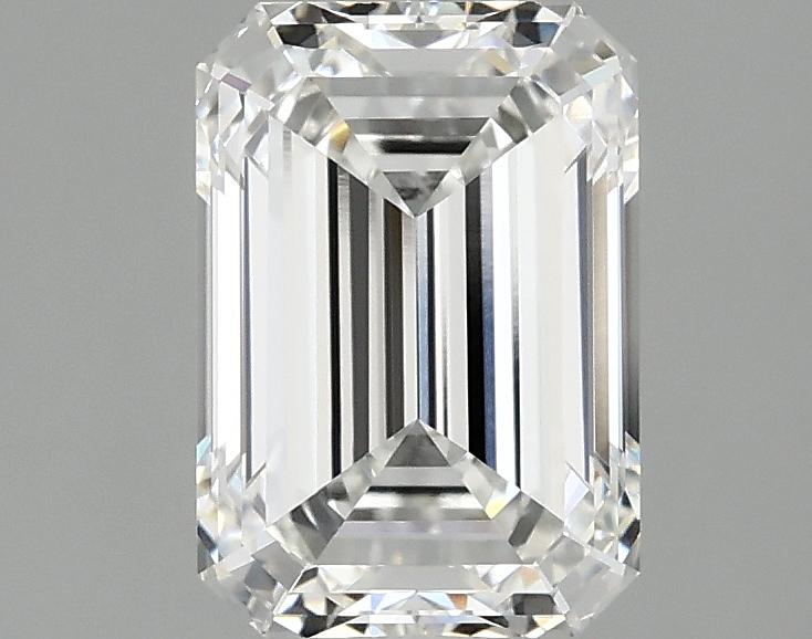 1.92 Carat Emerald Shaped Ideal Cut VVS1 IGI Certified Lab Grown Diamond