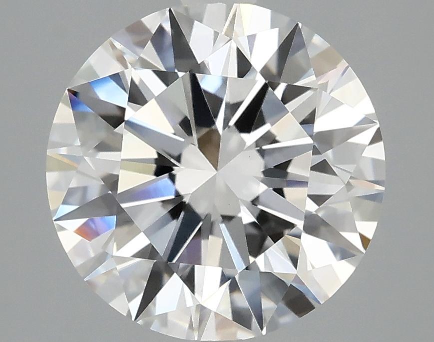 3.06 Carat Round Shaped Ideal Cut VVS2 IGI Certified Lab Grown Diamond