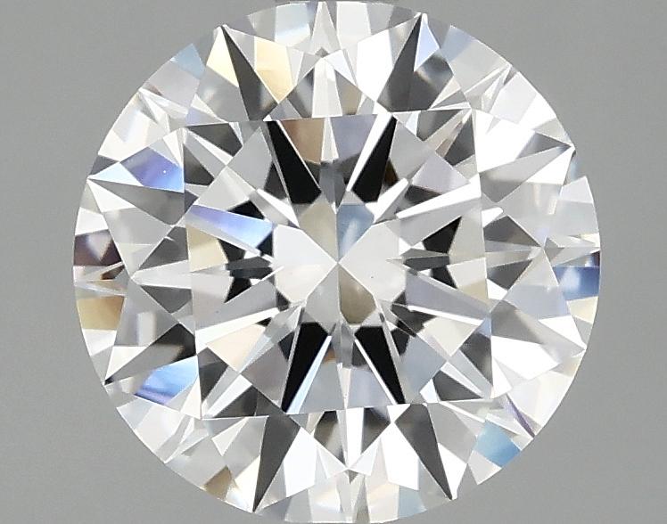 2.56 Carat Round Shaped Ideal Cut VVS2 IGI Certified Lab Grown Diamond