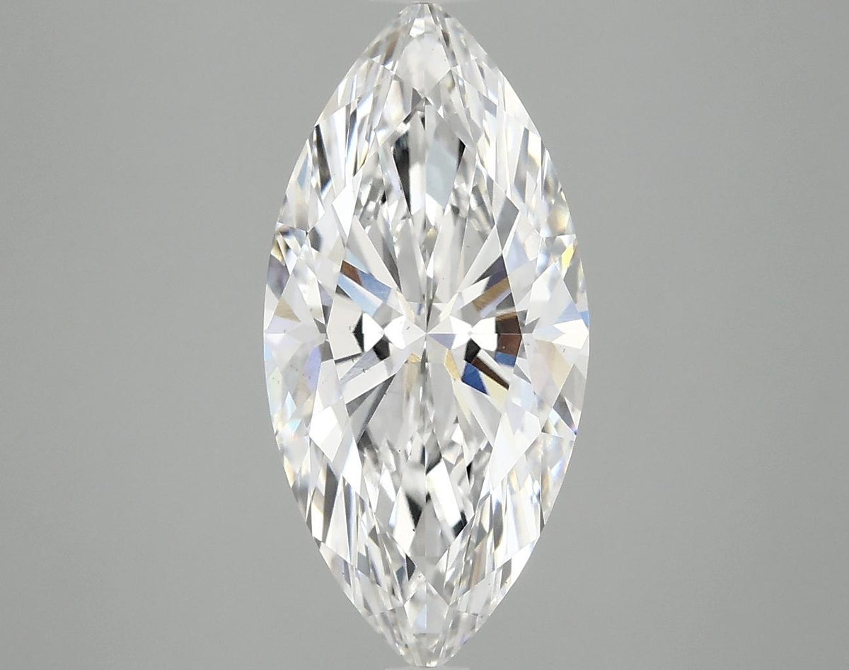 3.09 Carat Marquise Shaped Excellent Cut VS2 IGI Certified Lab Grown Diamond