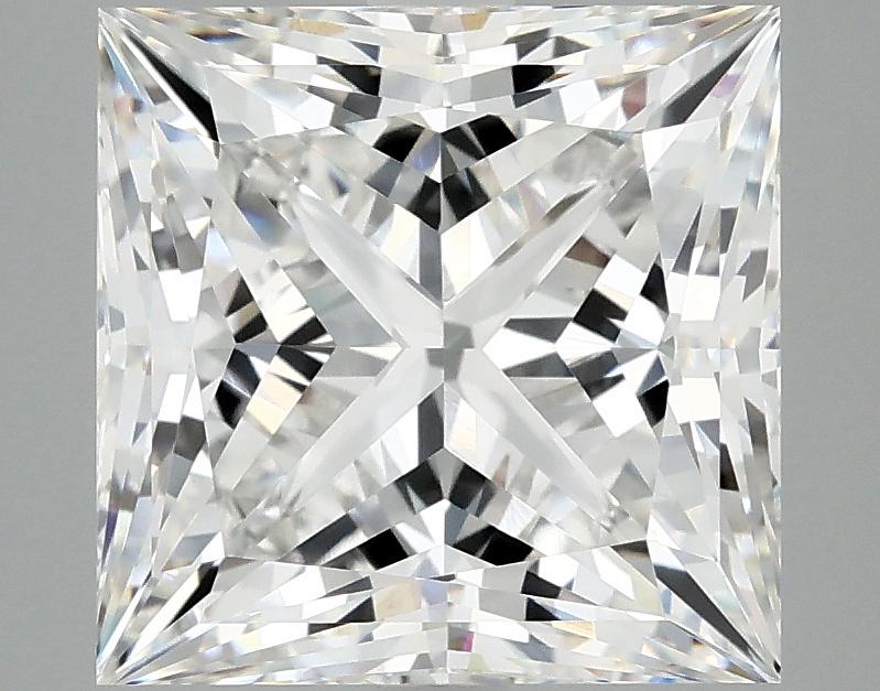 4.76 Carat Princess Shaped Ideal Cut VVS2 IGI Certified Lab Grown Diamond
