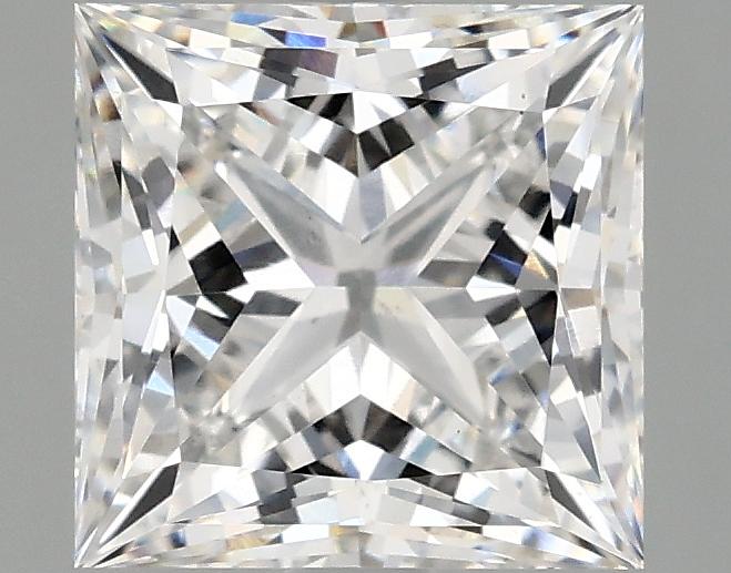 2.08 Carat Princess Shaped Ideal Cut VS2 IGI Certified Lab Grown Diamond