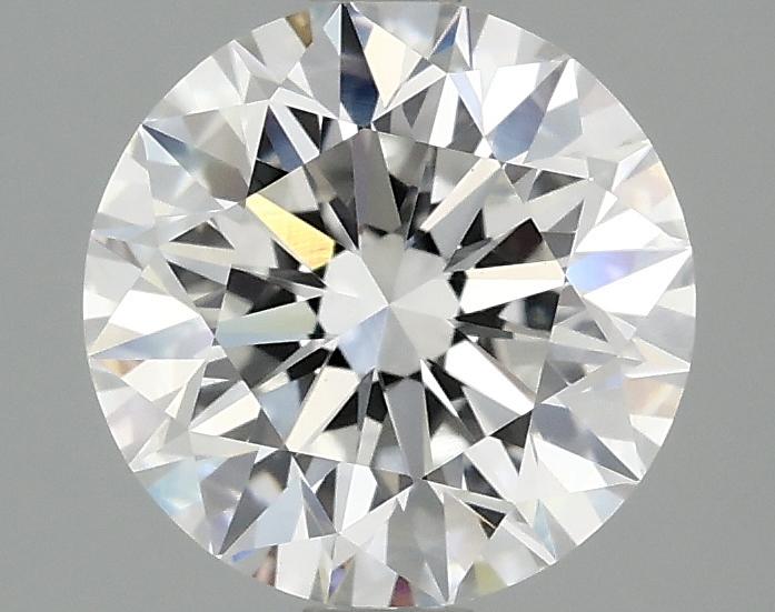 2.07 Carat Round Shaped Excellent Cut VVS2 IGI Certified Lab Grown Diamond