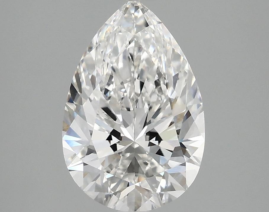 2.09 Carat Pear Shaped Excellent Cut VVS2 IGI Certified Lab Grown Diamond