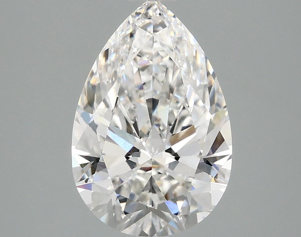 2.46 Carat Pear Shaped Excellent Cut VVS2 IGI Certified Lab Grown Diamond