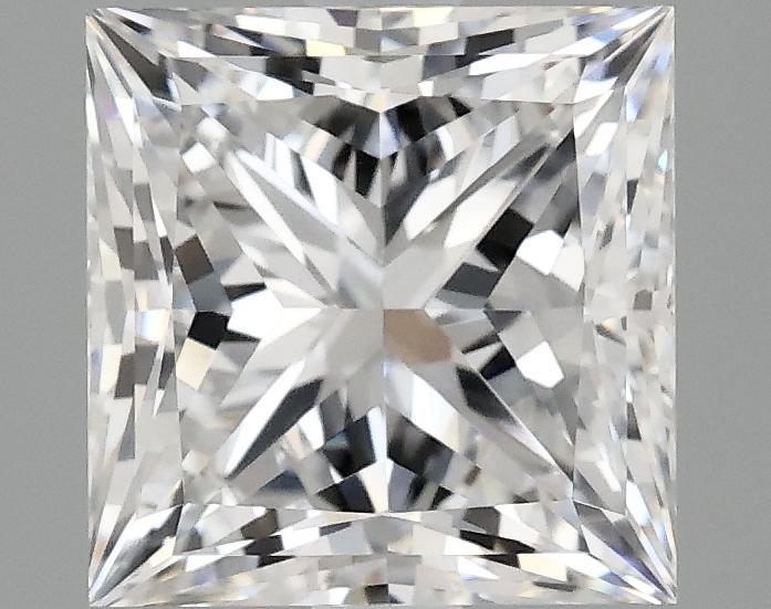 2.89 Carat Princess Shaped Ideal Cut VVS2 IGI Certified Lab Grown Diamond
