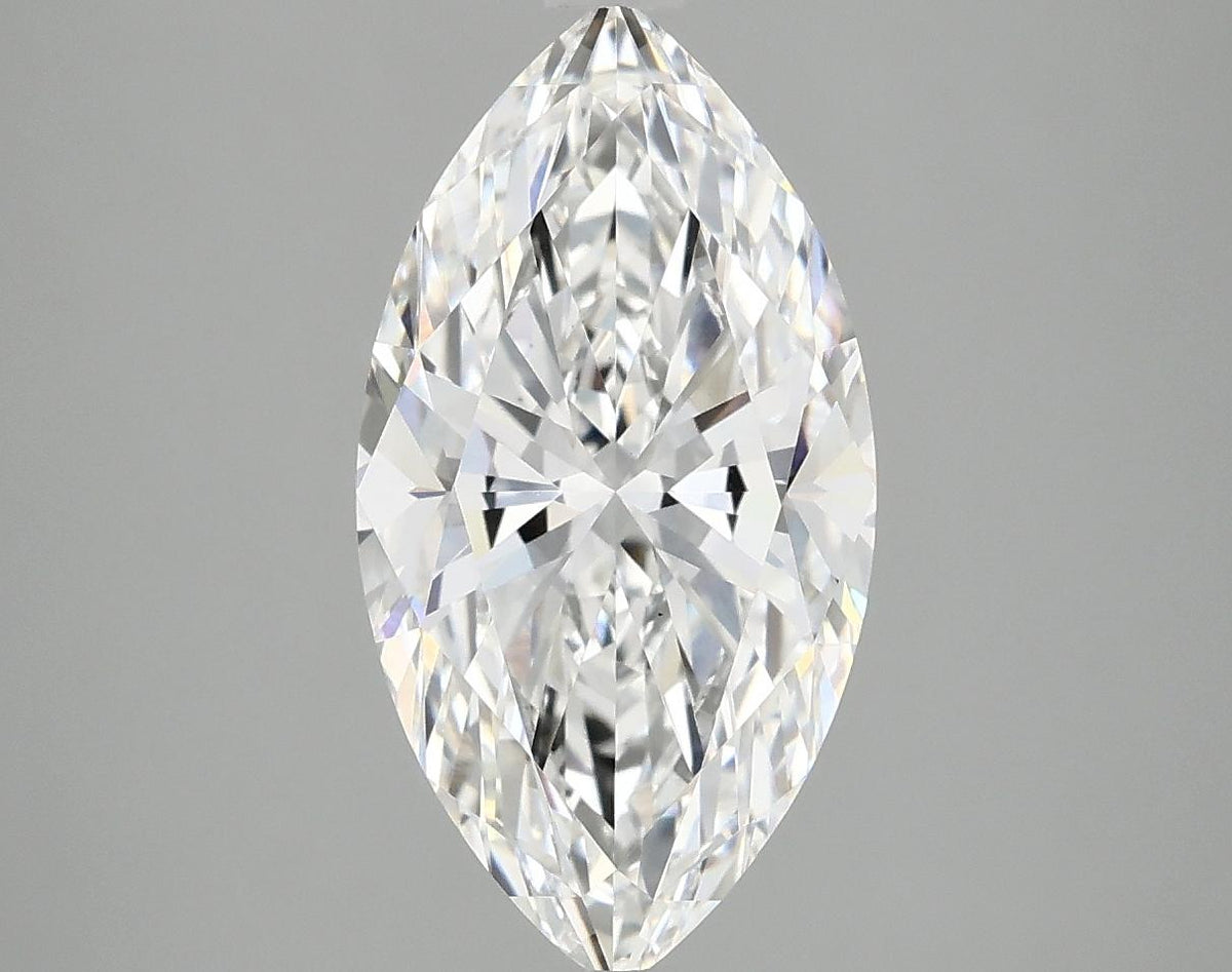 3.04 Carat Marquise Shaped Excellent Cut VS1 IGI Certified Lab Grown Diamond
