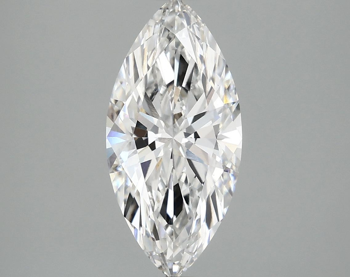 2.1 Carat Marquise Shaped Excellent Cut VS1 IGI Certified Lab Grown Diamond