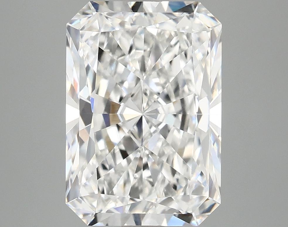 4.09 Carat Radiant Shaped Ideal Cut VVS2 IGI Certified Lab Grown Diamond