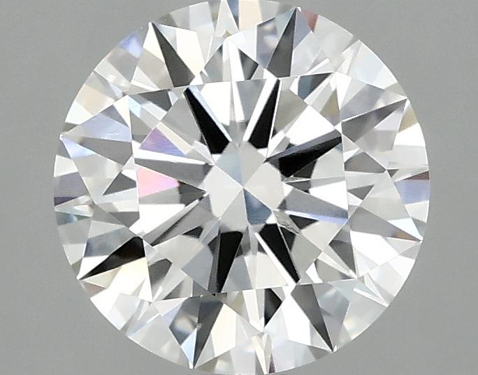 2.04 Carat Round Shaped Ideal Cut VVS2 IGI Certified Lab Grown Diamond