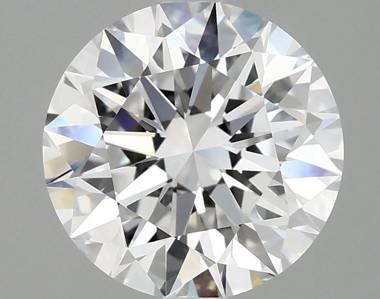 2.55 Carat Round Shaped Ideal Cut VVS2 IGI Certified Lab Grown Diamond