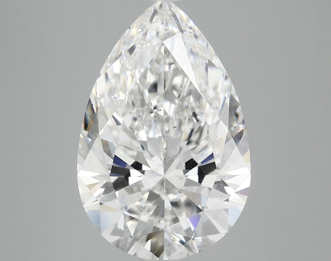 4.02 Carat Pear Shaped Excellent Cut SI1 IGI Certified Lab Grown Diamond