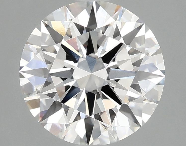2.03 Carat Round Shaped Ideal Cut VVS2 IGI Certified Lab Grown Diamond